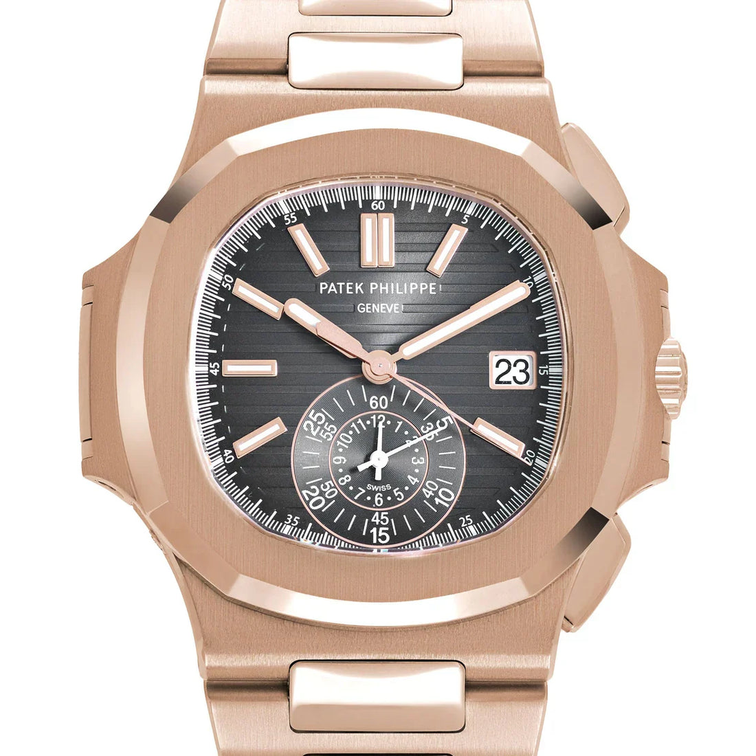 Nautilus Chronograph 5980/1R-001 “Rose Gold Black Dial”